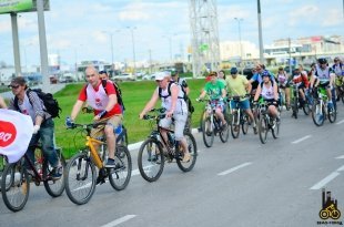 Массовый велопробег состоялся в Екатеринбурге