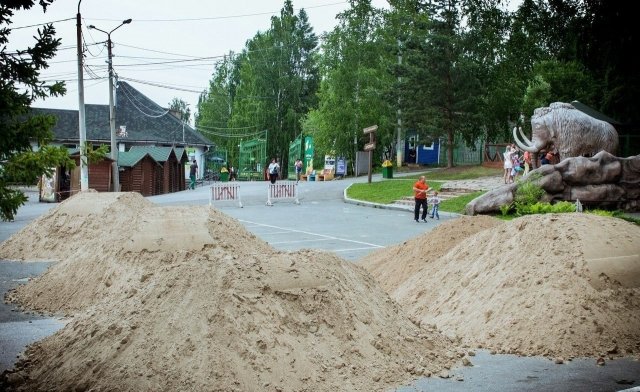 В зоопарке «Роев ручей» откроется пляж