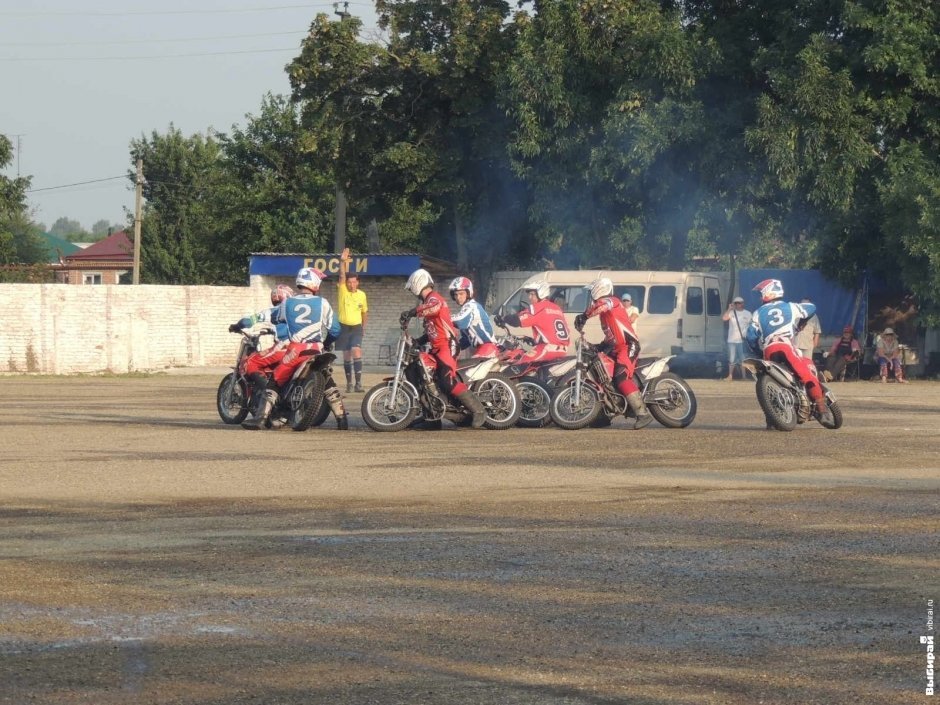 В Кирпильской состоялся матч по мотоболу