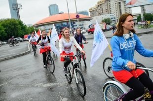 Очередной этап конкурса «Мисс Вело-Город» прошёл в это воскресенье