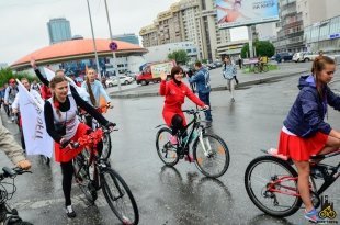 Очередной этап конкурса «Мисс Вело-Город» прошёл в это воскресенье