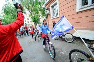 Очередной этап конкурса «Мисс Вело-Город» прошёл в это воскресенье