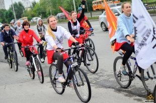 Очередной этап конкурса «Мисс Вело-Город» прошёл в это воскресенье