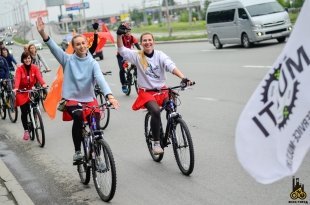 Очередной этап конкурса «Мисс Вело-Город» прошёл в это воскресенье