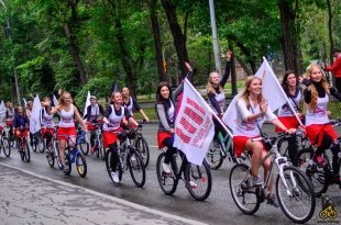 Очередной этап конкурса «Мисс Вело-Город» прошёл в это воскресенье