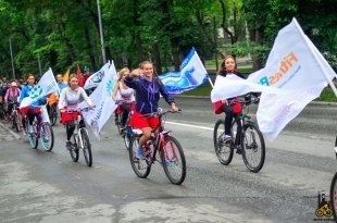 Очередной этап конкурса «Мисс Вело-Город» прошёл в это воскресенье