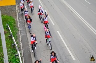 Очередной этап конкурса «Мисс Вело-Город» прошёл в это воскресенье