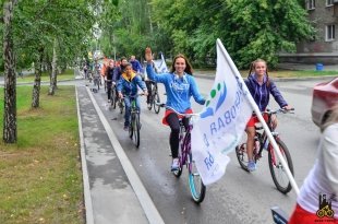 Очередной этап конкурса «Мисс Вело-Город» прошёл в это воскресенье