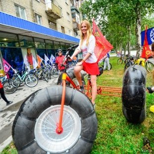 Очередной этап конкурса «Мисс Вело-Город» прошёл в это воскресенье