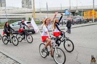 Очередной этап конкурса «Мисс Вело-Город» прошёл в это воскресенье