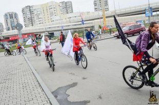 Очередной этап конкурса «Мисс Вело-Город» прошёл в это воскресенье