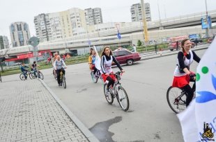 Очередной этап конкурса «Мисс Вело-Город» прошёл в это воскресенье