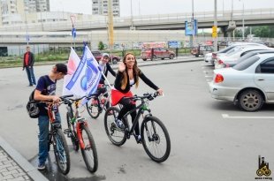 Очередной этап конкурса «Мисс Вело-Город» прошёл в это воскресенье