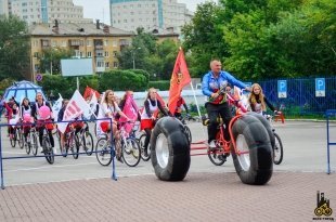 Очередной этап конкурса «Мисс Вело-Город» прошёл в это воскресенье