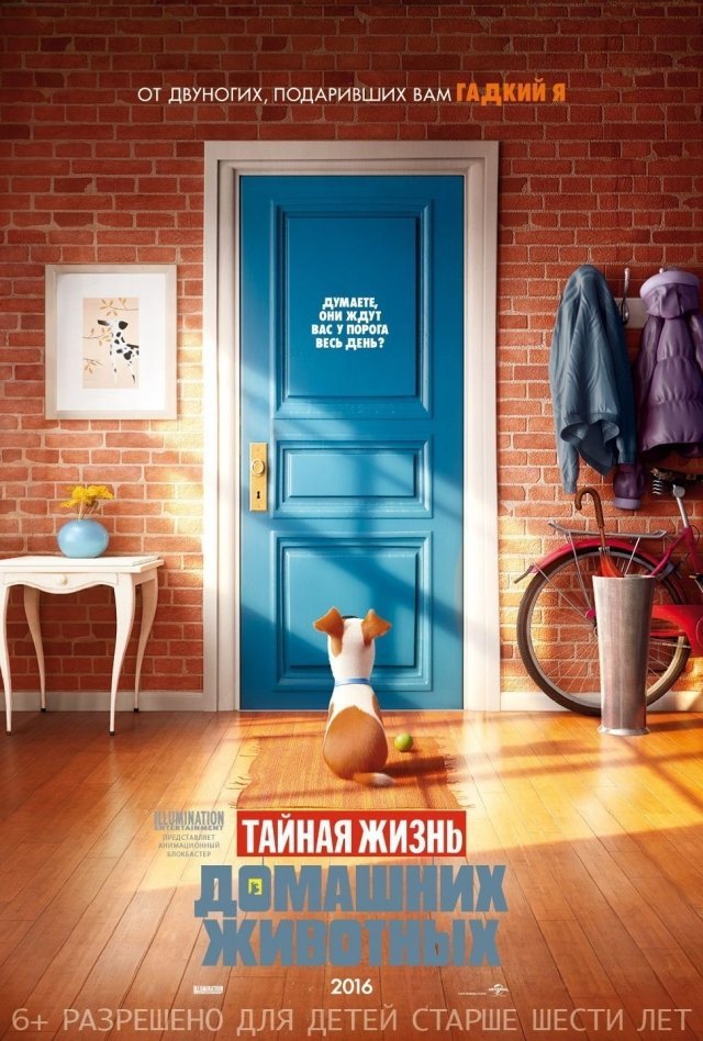 Жители Белгорода первыми увидят мультфильм «Тайная жизнь домашних животных» в СИНЕМА ПАРК в формате RealD 3D
