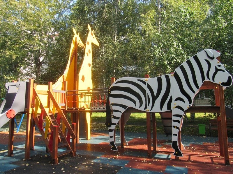 Екатерининский парк детская площадка
