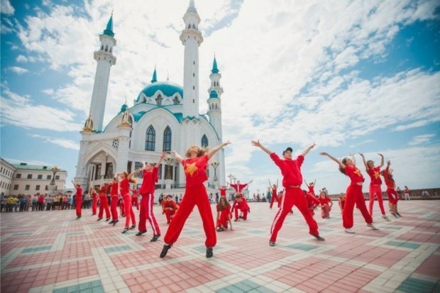 24 сентября в городе  устроят танцевальный флешмоб «Голосуй за Казань»