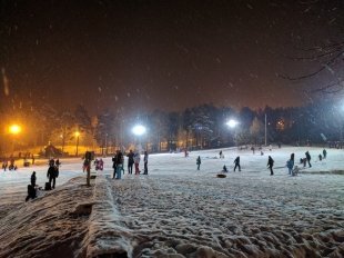 На Уктусе открыли самый продолжительный склон