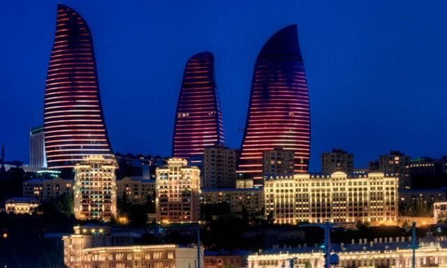 Новый год в Азербайджане, Баку