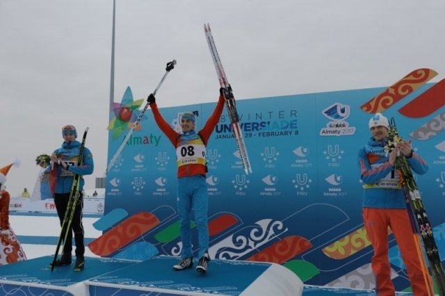 Красноярский биатлонист взял золото на Универсиаде в Алматы 