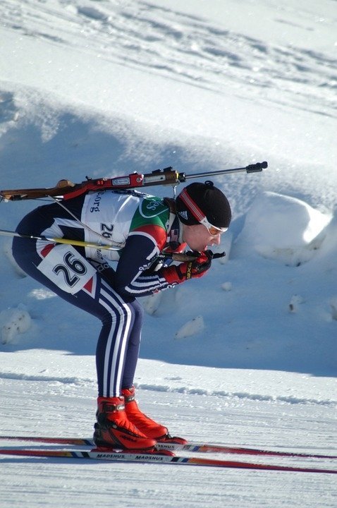 Красноярцы приняли участие в лыжном забеге