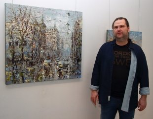 Открытие выставки Дмитрия Кустановича в Екатеринбурге