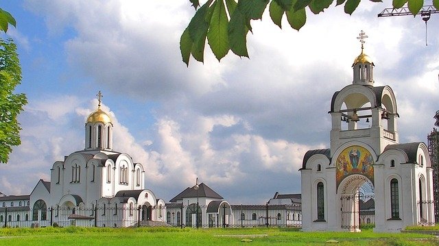 Православная церковь в Минске.