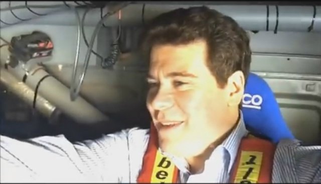 Денис Мацуев прокатился на гоночном "КАМАЗе" (+видео)