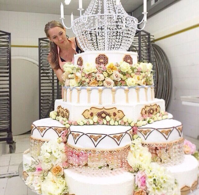 Шоу-торт на свадьбу в Челябинске.