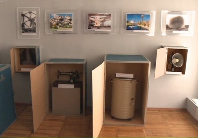 В Темиртау экспонаты ЭКСПО поместили в коробки