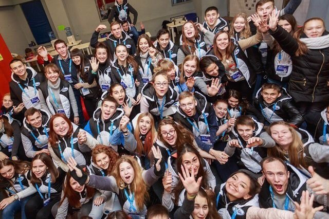 Спортивные волонтёры в Челябинске.