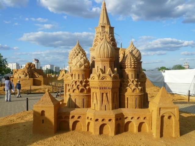 В Коломенском пройдет 10 Чемпионат мира по скульптуре из песка.