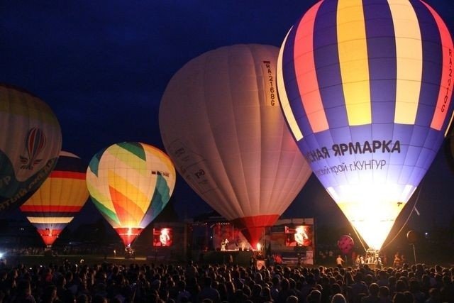 Фестиваль воздушных шаров на урале«Небесная ярмарка».