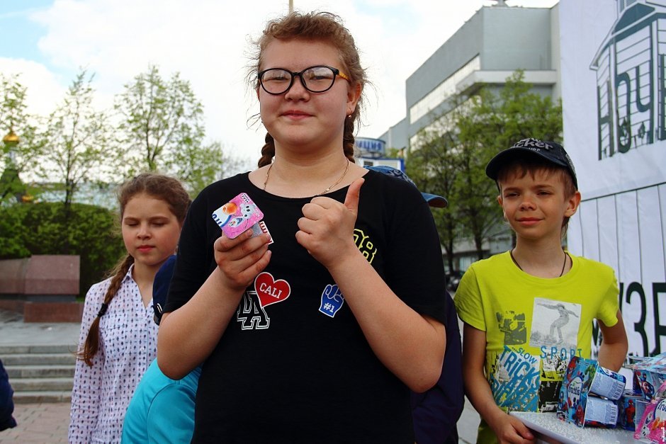 Fruttis и Выбирай провели акцию на «Ночи Музеев»