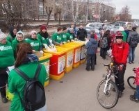 Экологическая акция «Разделяйка» в Ижевске