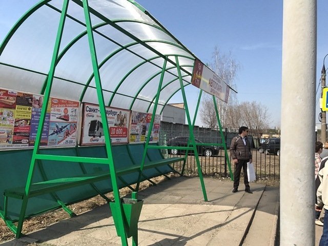 Новости: еще 30 новых остановочных павильонов появится в Ижевске в 2017 году