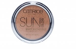 Пудра компактная матирующая с эффектом загара CATRICE Sun Glow