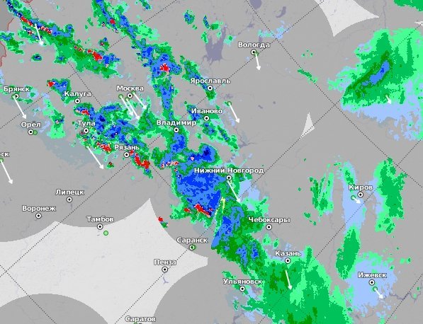 Карта погоды в ижевске