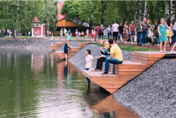 В Парке Урицкого появится площадка для йоги, пикника и велосипедная дорожка