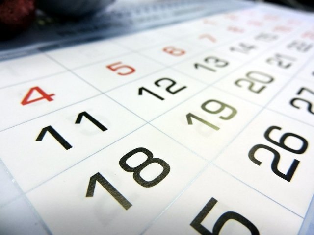 Известен график выходных дней и праздников в 2018 году 