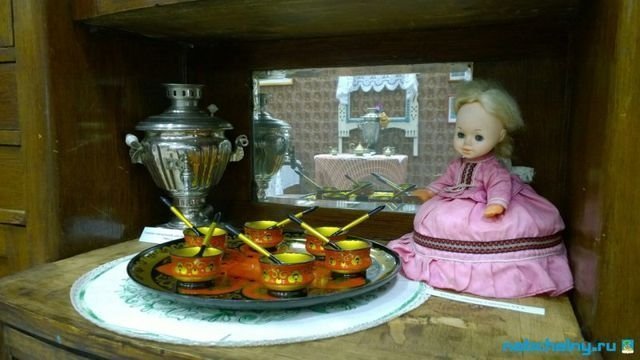 В Челнах проходит выставка самоваров