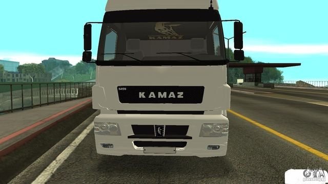 В игре GTA V появился KAMAZ 5490 (+видео)