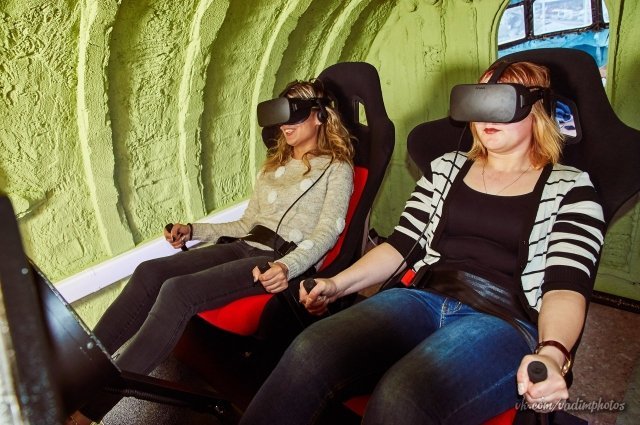 В Уфе появился аттракцион виртуальной реальности в самолете