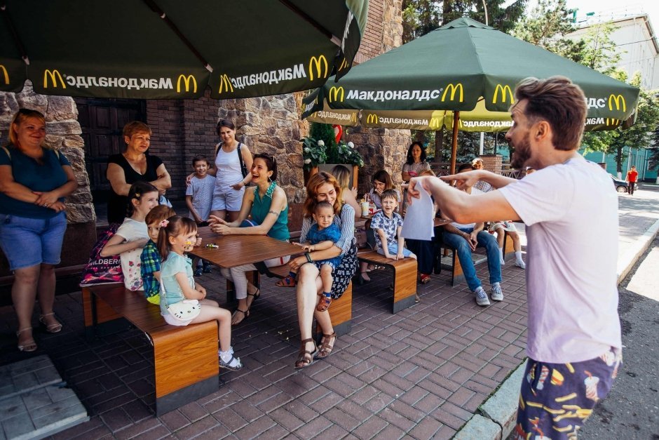 Утренник «Миньономания» в "Макдоналдс" УДАЛСЯ!!!