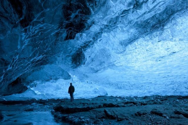 Ледник в Исландии