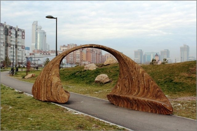 В парке Красноярска установили новый арт-объект 