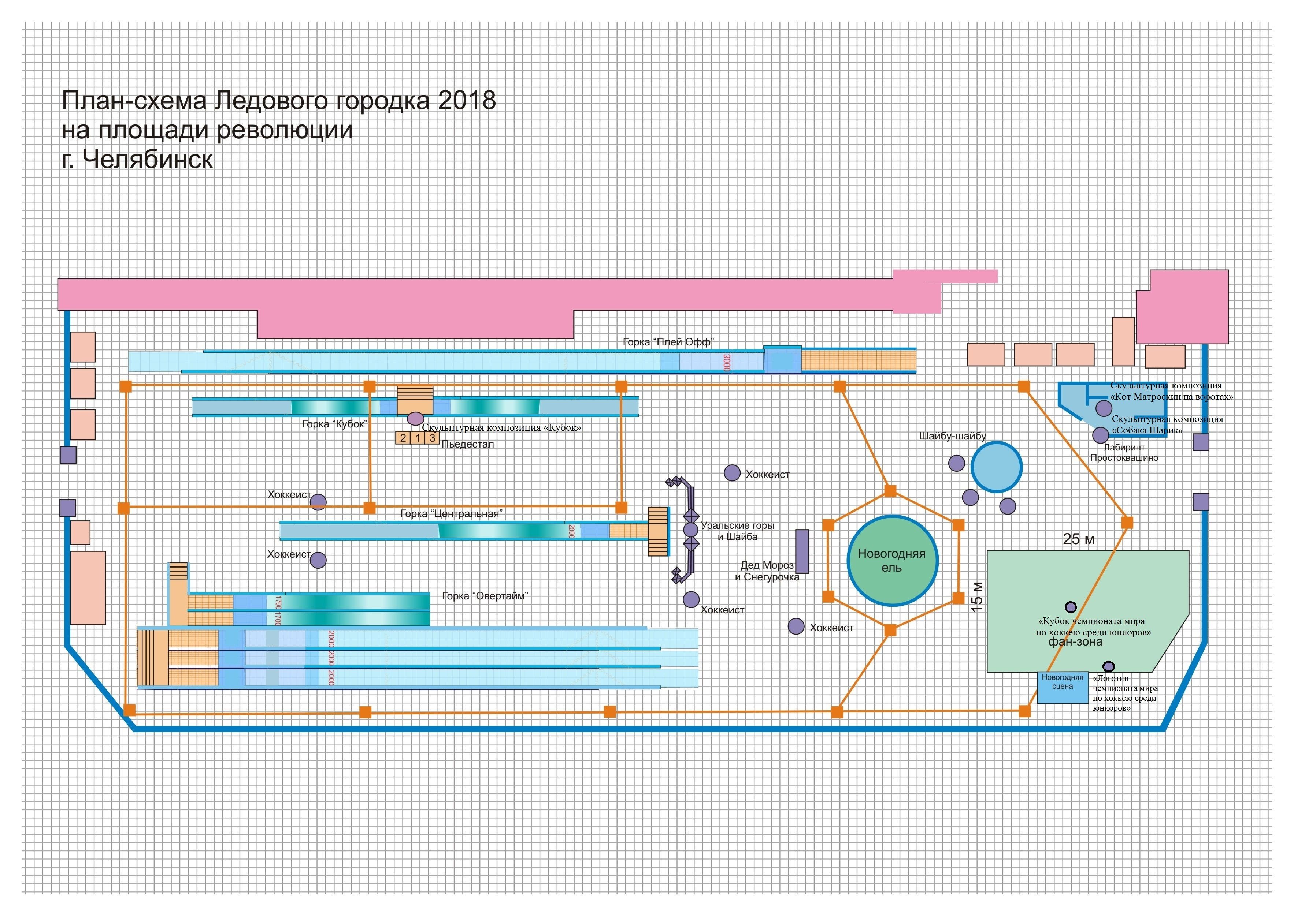 Карта челябинска площадь революции