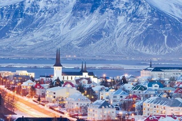 Исландия в Новый год