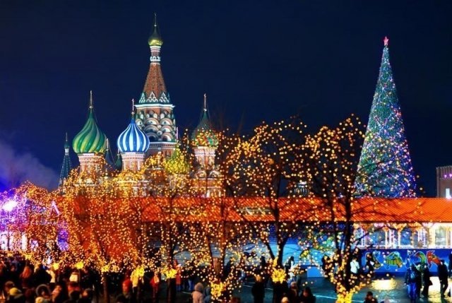 Новогодние Праздники В Москве