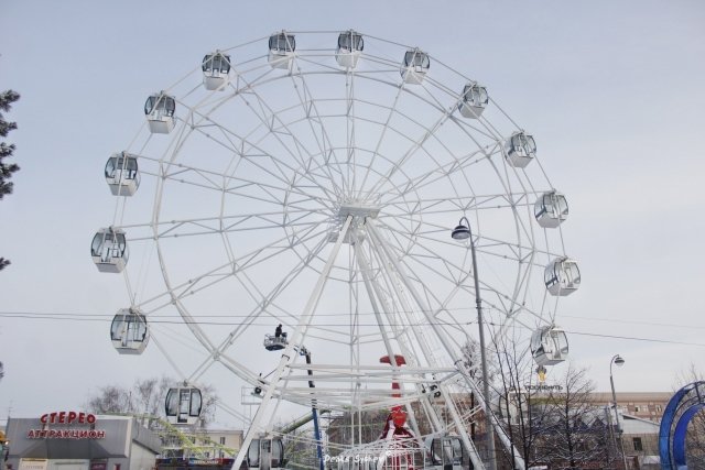 Тюменское колесо обозрение откроется в канун Нового года